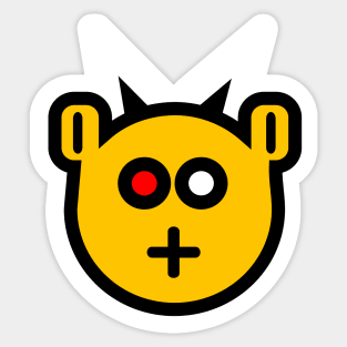 Mustard Pout Sticker